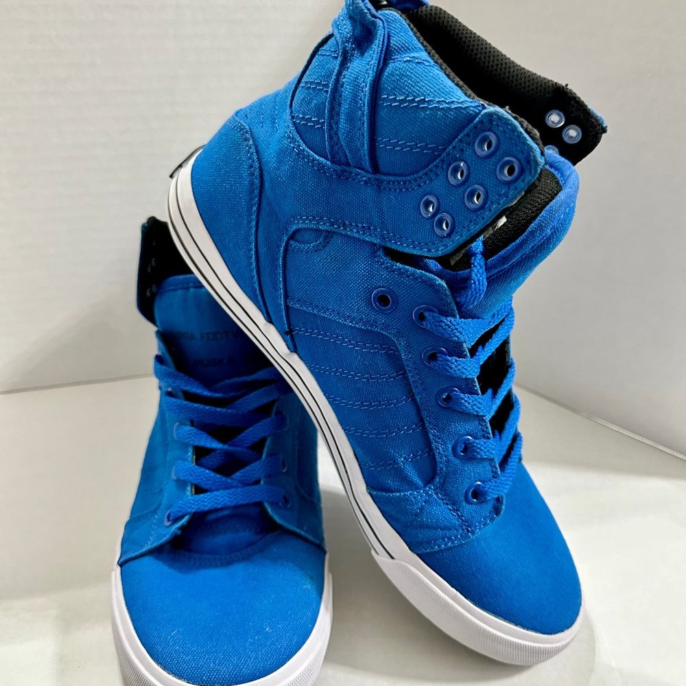 Supra Muska 001 - Blue Like New - Size 9.5